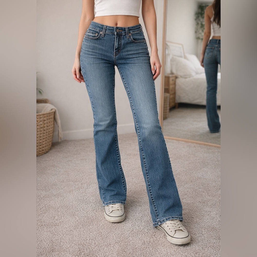 Vintage Levi's 512 Classic Mid-Rise Boot Cut Jeans